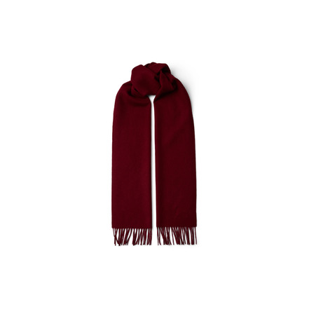Selected Homme sjaal bordeaux