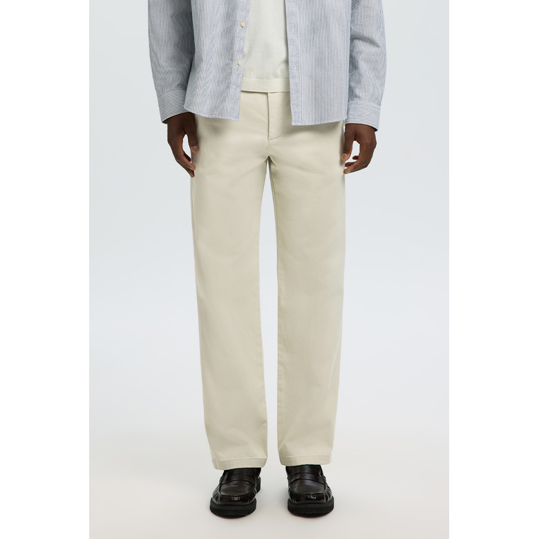 Selected Homme hose 34 inch ecru 2