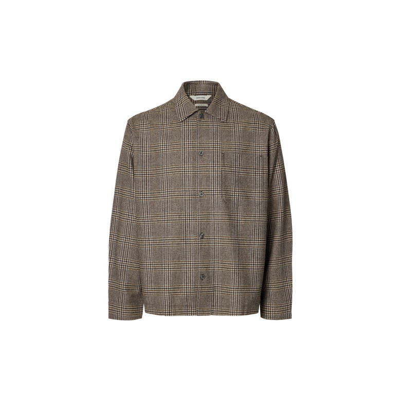 Selected Homme chemise brun 1