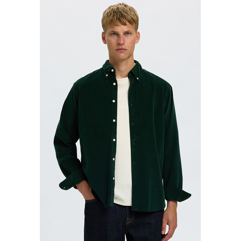 Selected Homme hemd groen 2