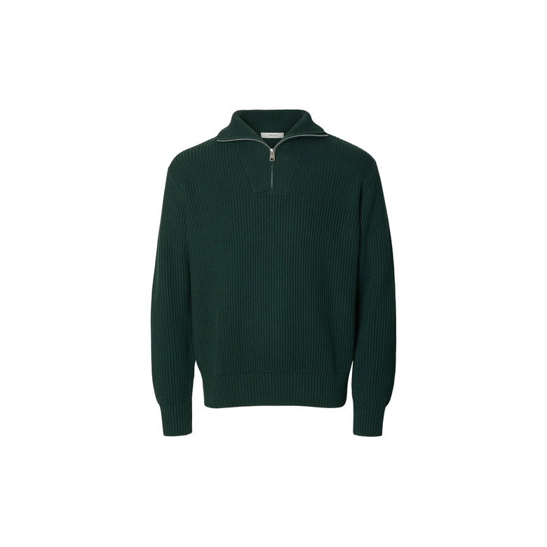 Selected Homme pull vert 1