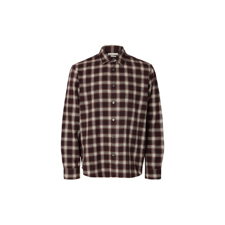 Selected Homme hemd bordeaux