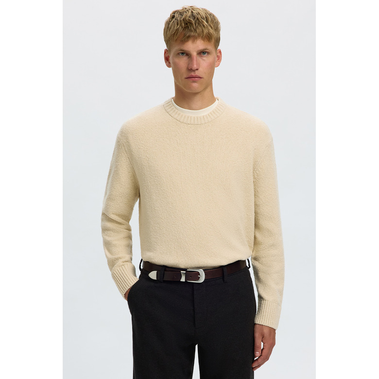 Selected Homme pullover ecru 2