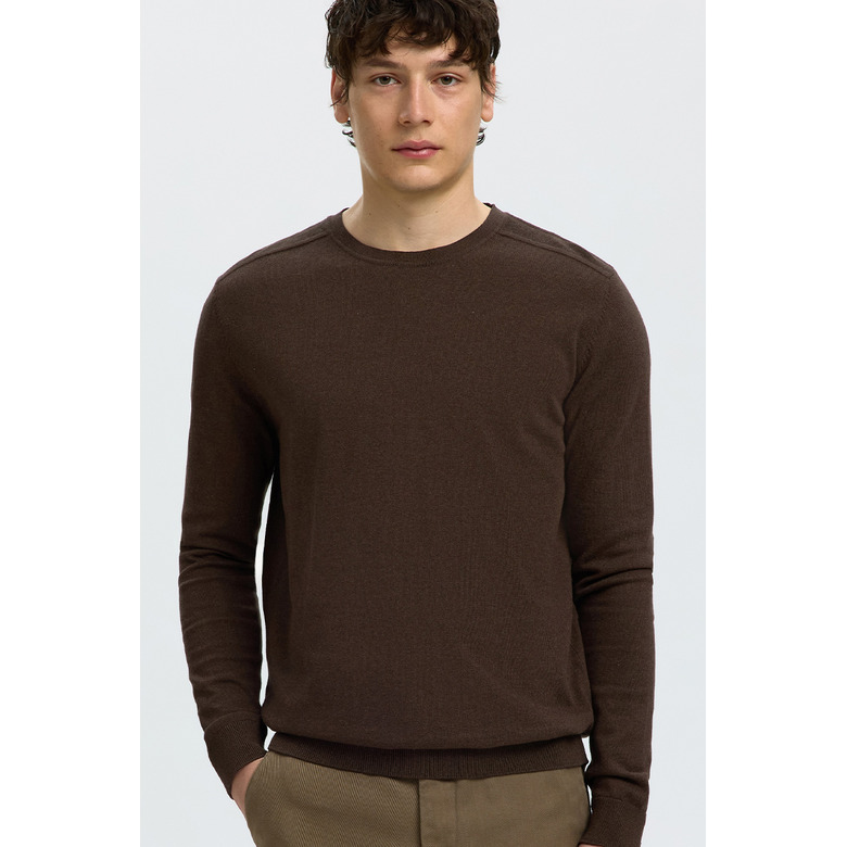 Selected Homme pullover braun 2
