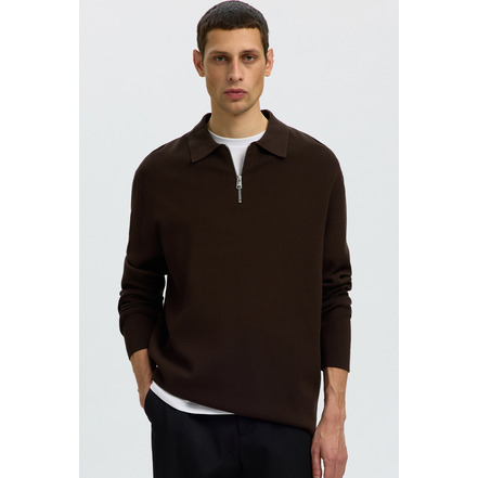 Selected Homme pull brun