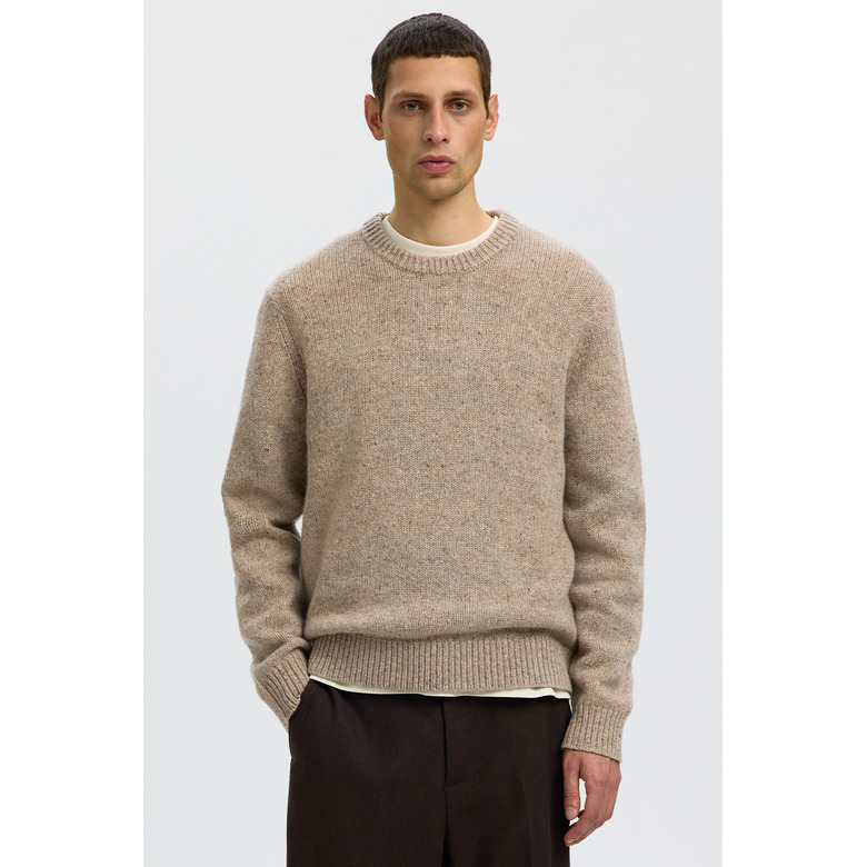 Selected Homme pull beige 2