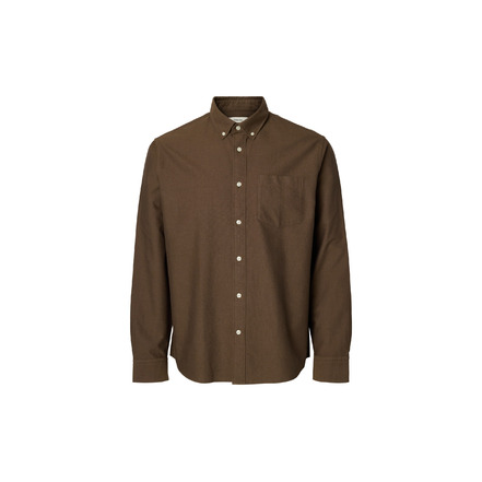 Selected Homme shirt brown