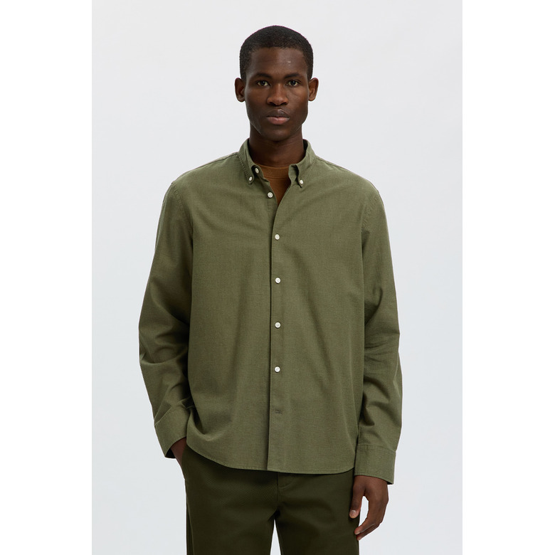 Selected Homme hemd groen 2