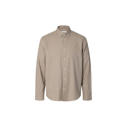 Selected Homme hemd beige