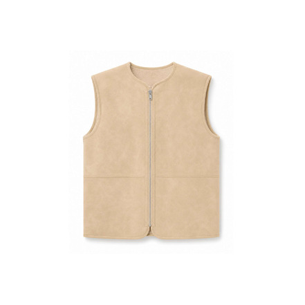 Bellerose weste beige