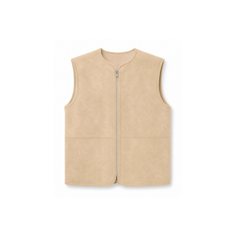 Bellerose weste beige 1