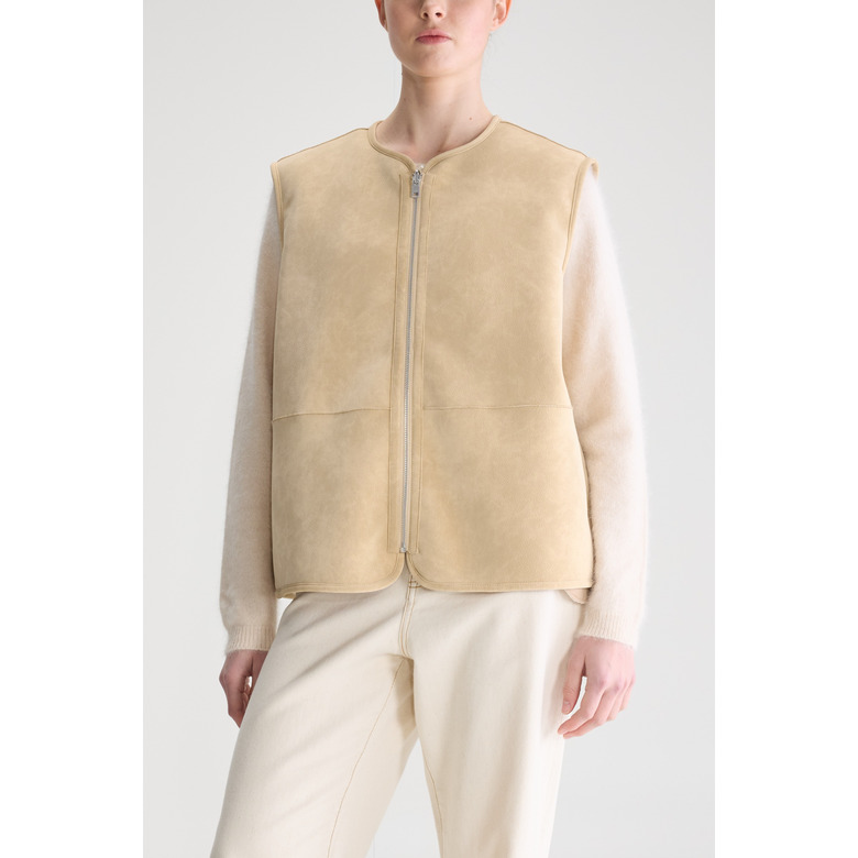 Bellerose weste beige 2