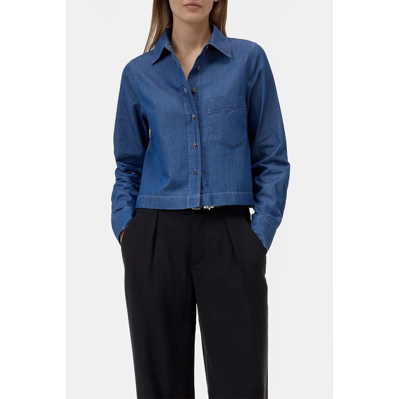 Closed bluse blau 2