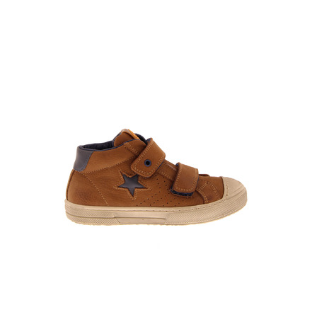 Stones And Bones velcro schoenen cognac