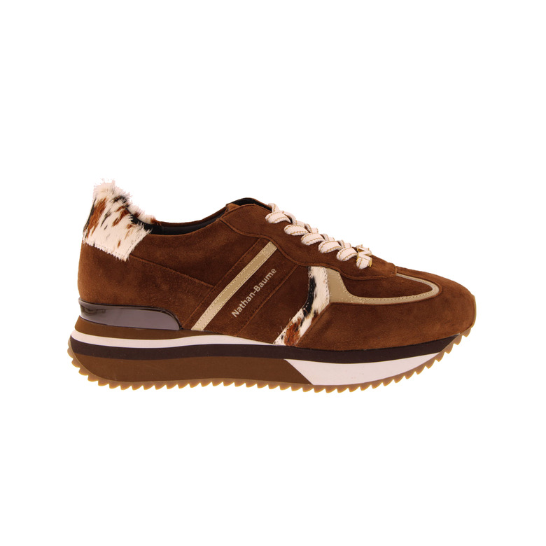 Nathan-baume sneakers bruin 1