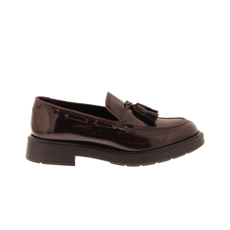 Fratelli Rossetti mokassins & halbschuhe bordeaux 1
