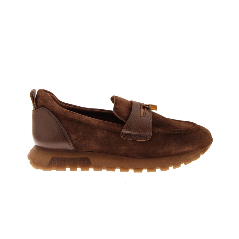 Hispanitas mocassins & loafers bruin 1