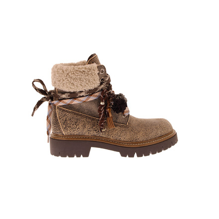 Elena Iachi veterboots bruin