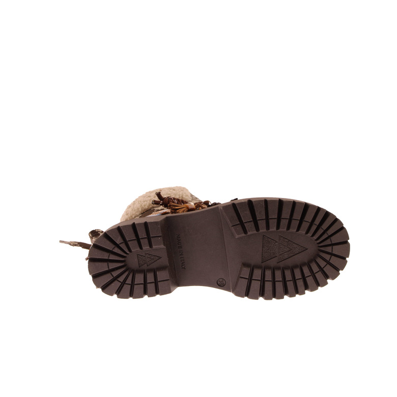 Elena Iachi veterboots bruin 5