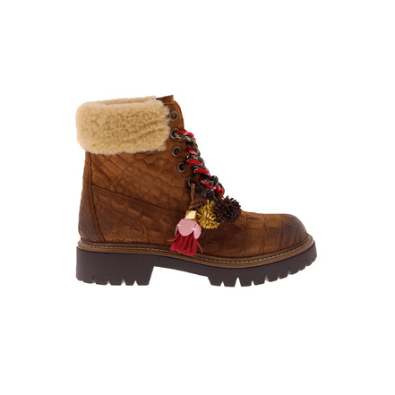 Elena Iachi veterboots bruin