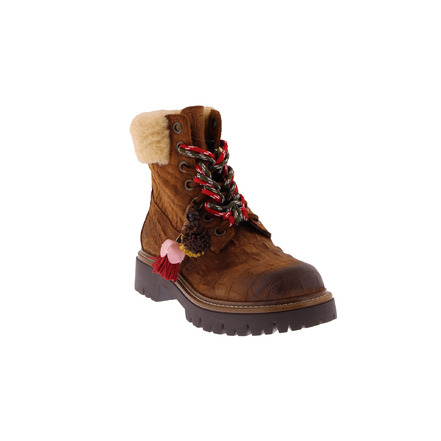 Elena Iachi veterboots bruin
