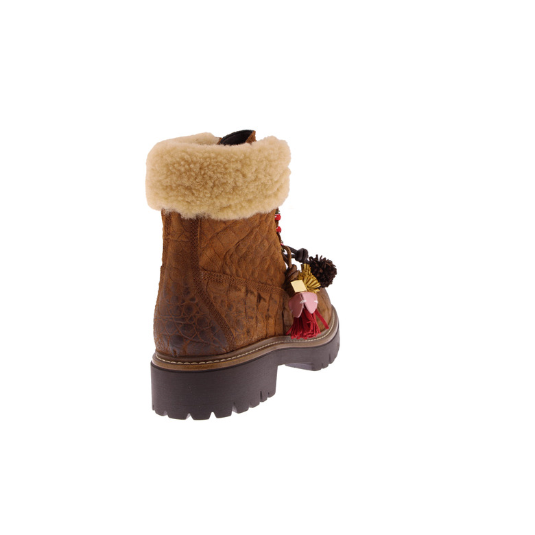 Elena Iachi veterboots bruin 4