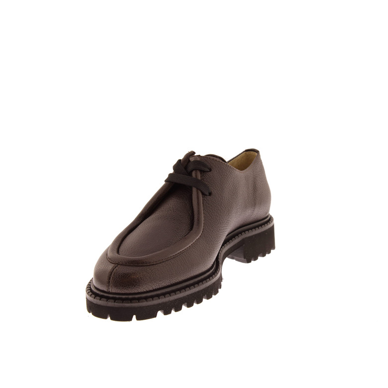 Brunate veterschoenen --- 3