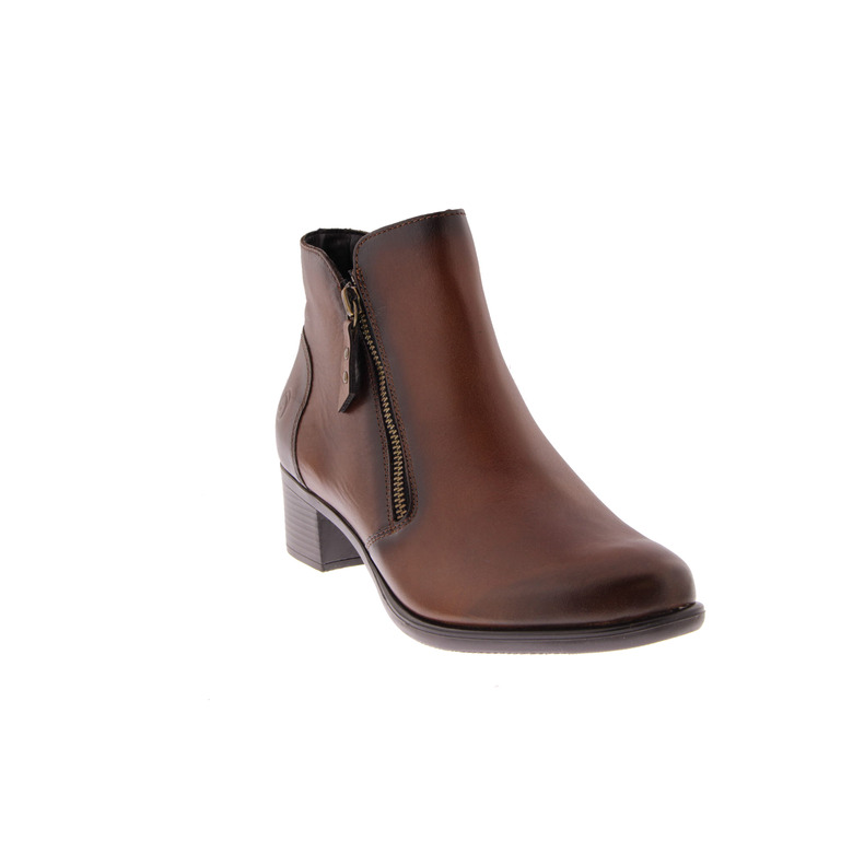 Remonte enkellaarsjes cognac 2