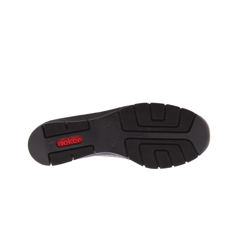 Rieker mocassins & loafers zwart 5