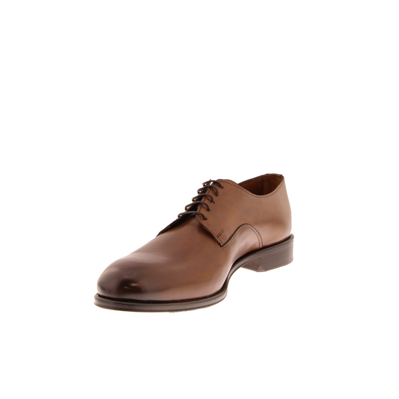Flecs chaussures à lacets cognac 3