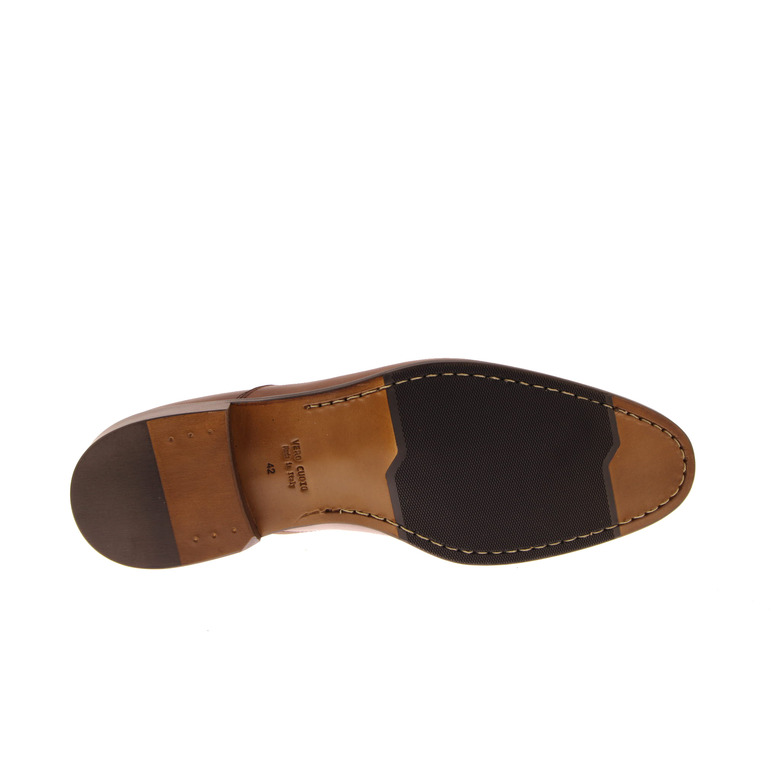 Flecs chaussures à lacets cognac 5