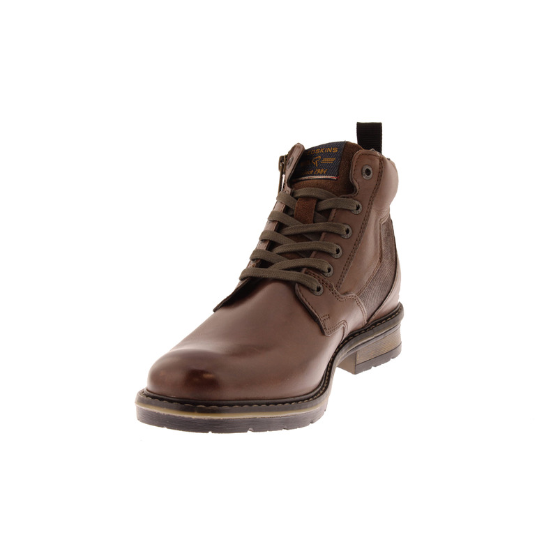 Redskins hoge schoenen bruin 3