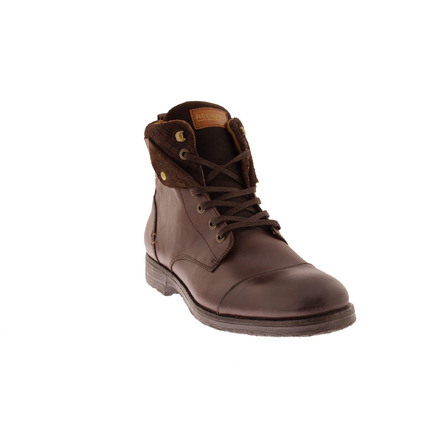 Redskins hoge schoenen cognac