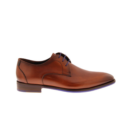Floris Van Bommel schnürschuhe cognac