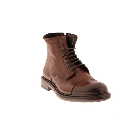 Exton hoge schoenen cognac