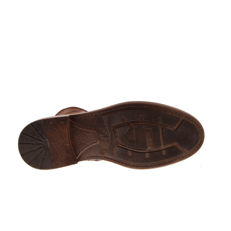 Exton hoge schoenen cognac 5