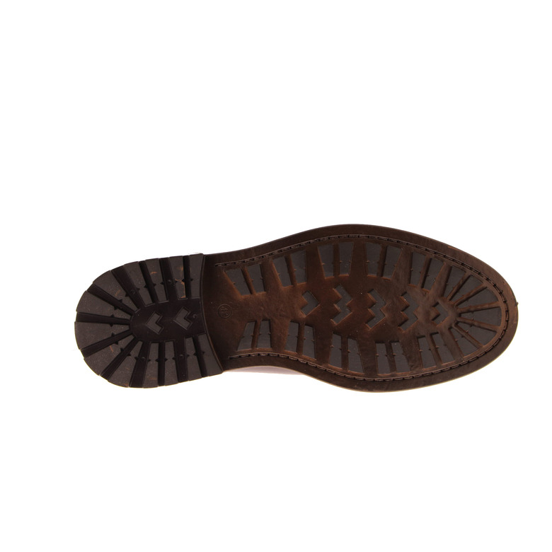 Exton mocassins & loafers bruin 5