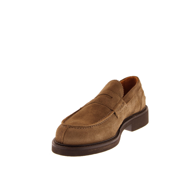 Exton mocassins & loafers bruin 3
