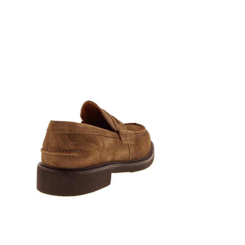 Exton mocassins & loafers bruin 4