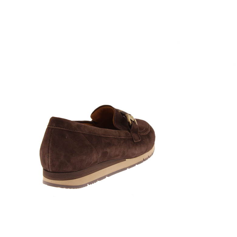Gabor mocassins & loafers bruin 4