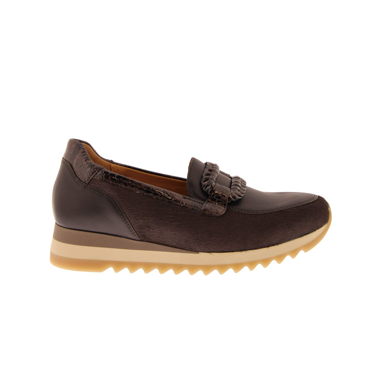 Gabor mocassins & loafers bruin 1