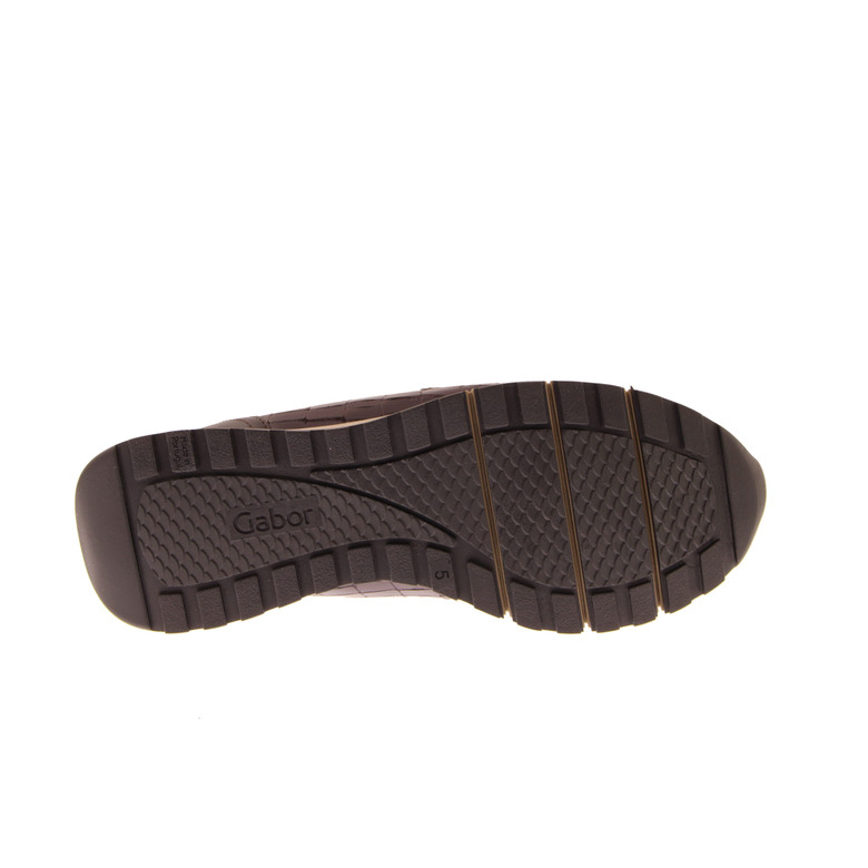 Gabor mocassins & loafers bordeaux 5