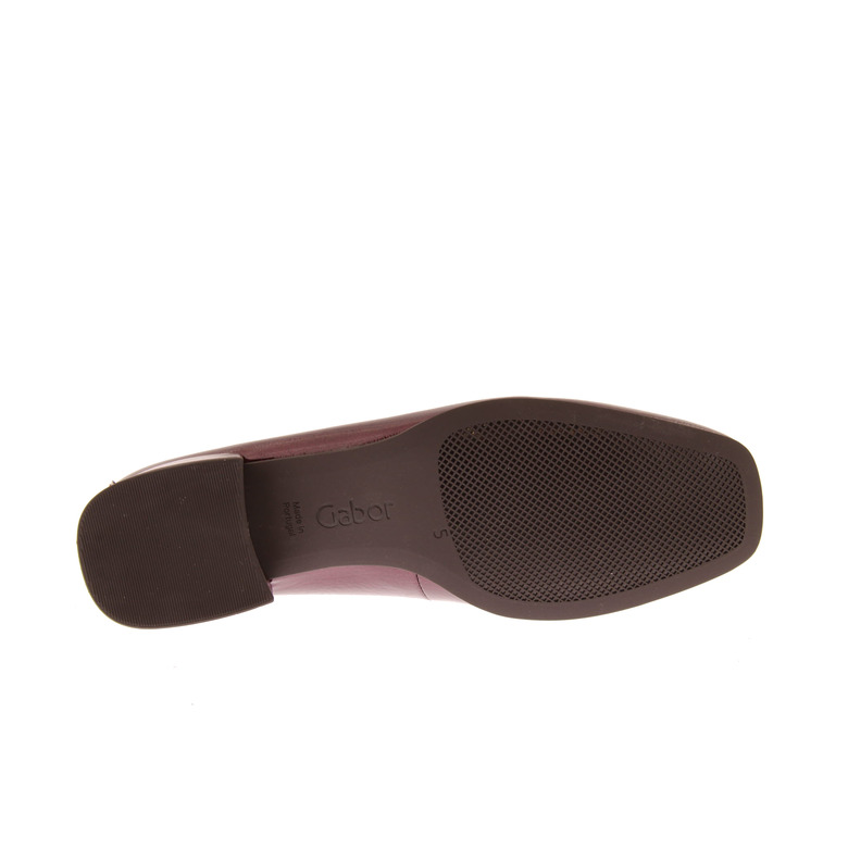 Gabor mocassins & loafers bordeaux 5