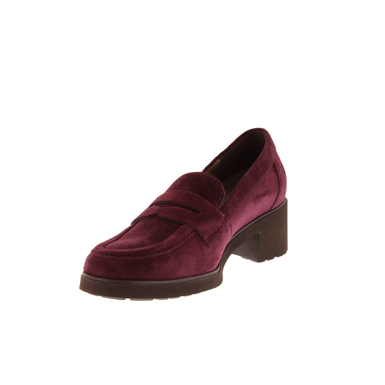 Gabor mocassins & loafers bordeaux 3