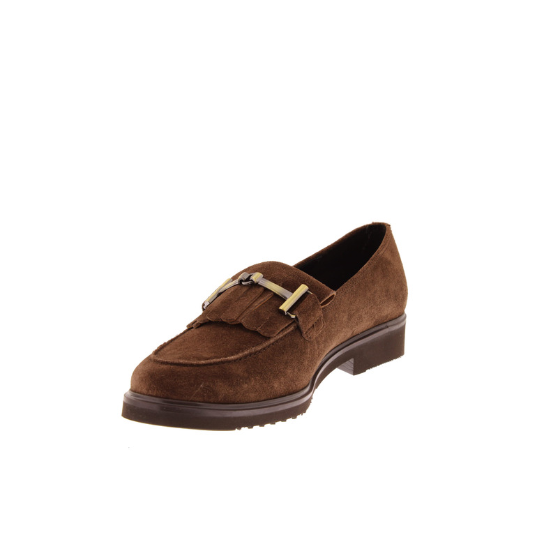 Gabor mocassins & loafers bruin 3