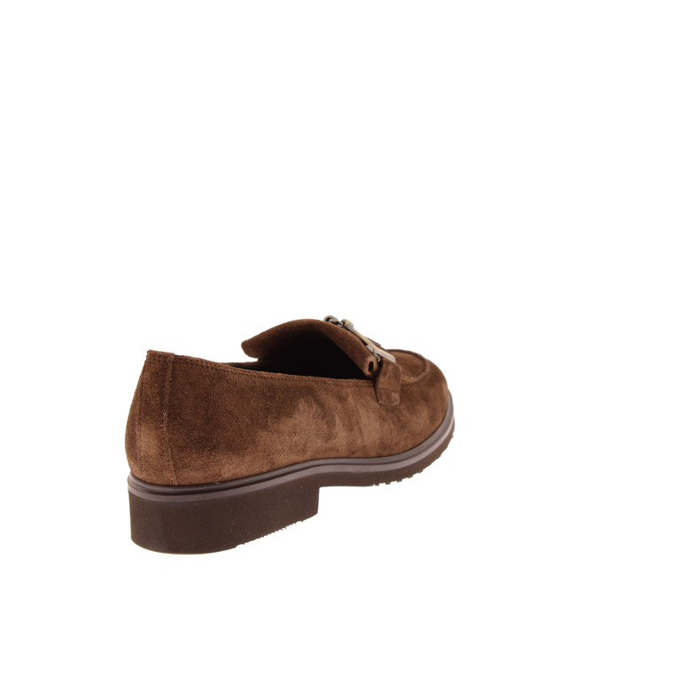 Gabor mocassins & loafers bruin 4
