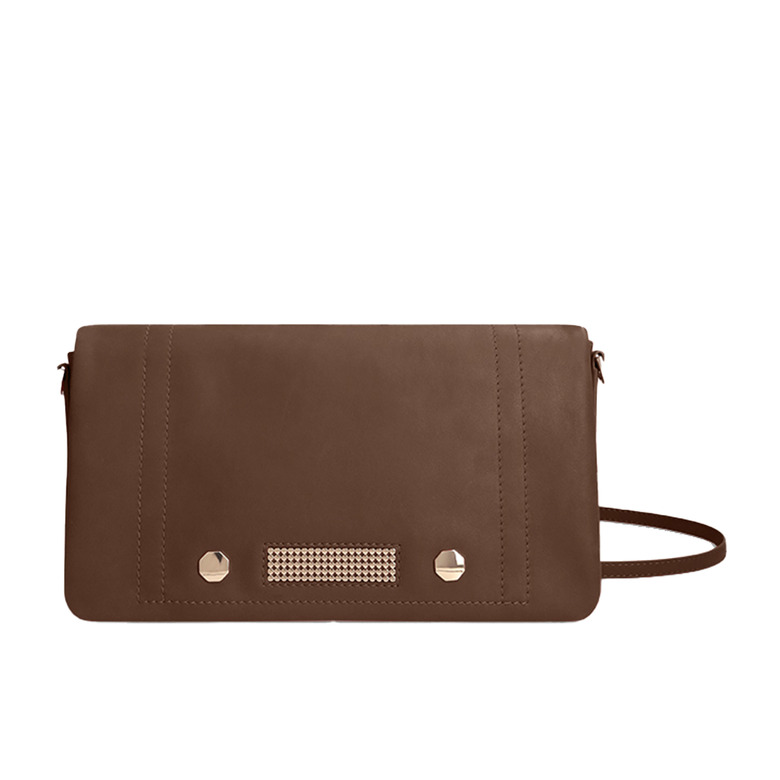 Clio Goldbrenner crossbody brown 1