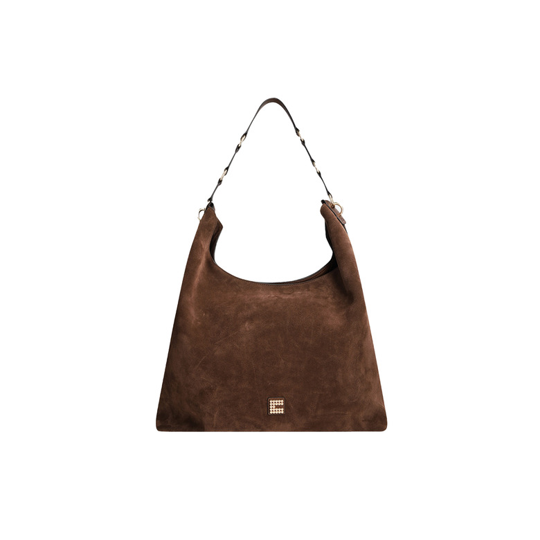 Clio Goldbrenner schoudertas bruin 1