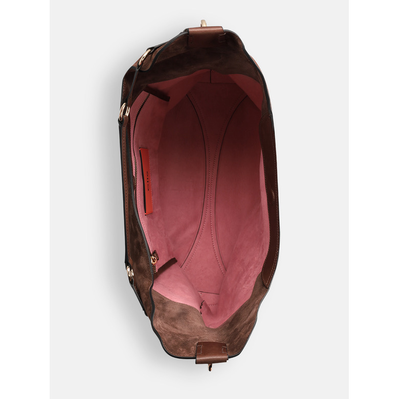 Clio Goldbrenner schoudertas bruin 4