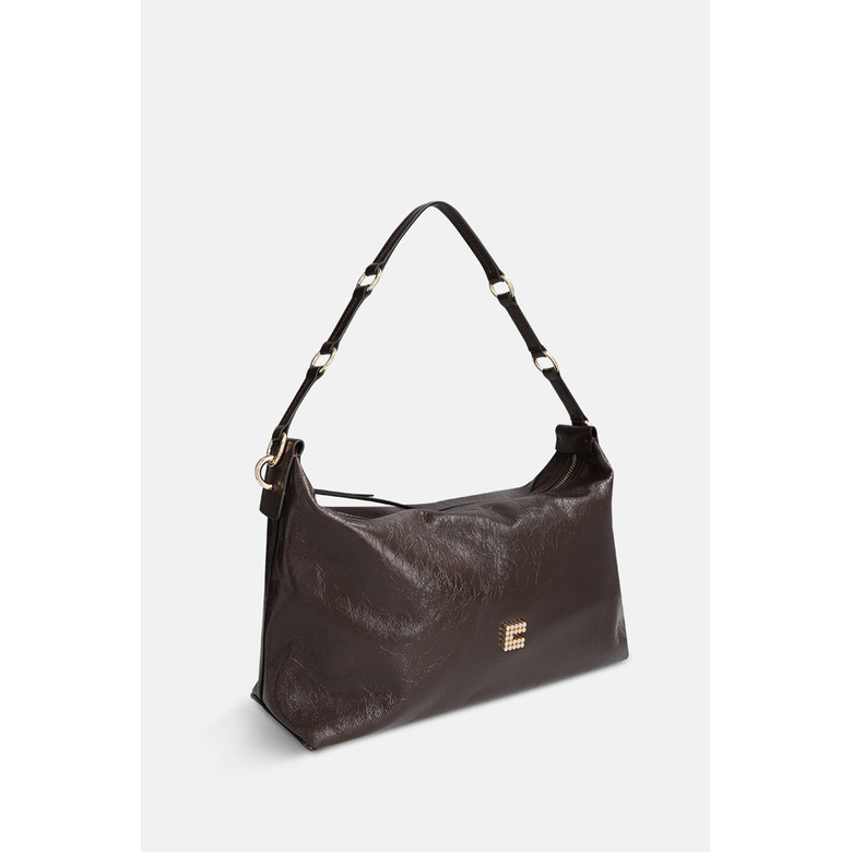 Clio Goldbrenner schoudertas bruin 2